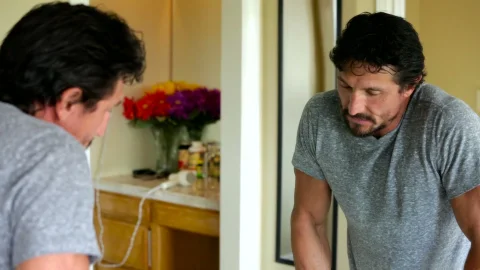 Tricky Spa: Sneaky Stepdad Sniffs Suspicions